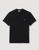 T-Shirt With Square Cross Patch Black
